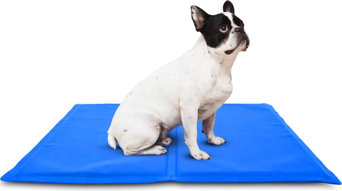 Yashika Koelmat Hond en Kat - Blauw - Verkoelende Mat voor Honden - 40 x 50 cm