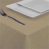 Tafelkleed, tafelloper, tafellinnen, tafeldecoratie, tafelkleed (beige, 140 x 300 cm)