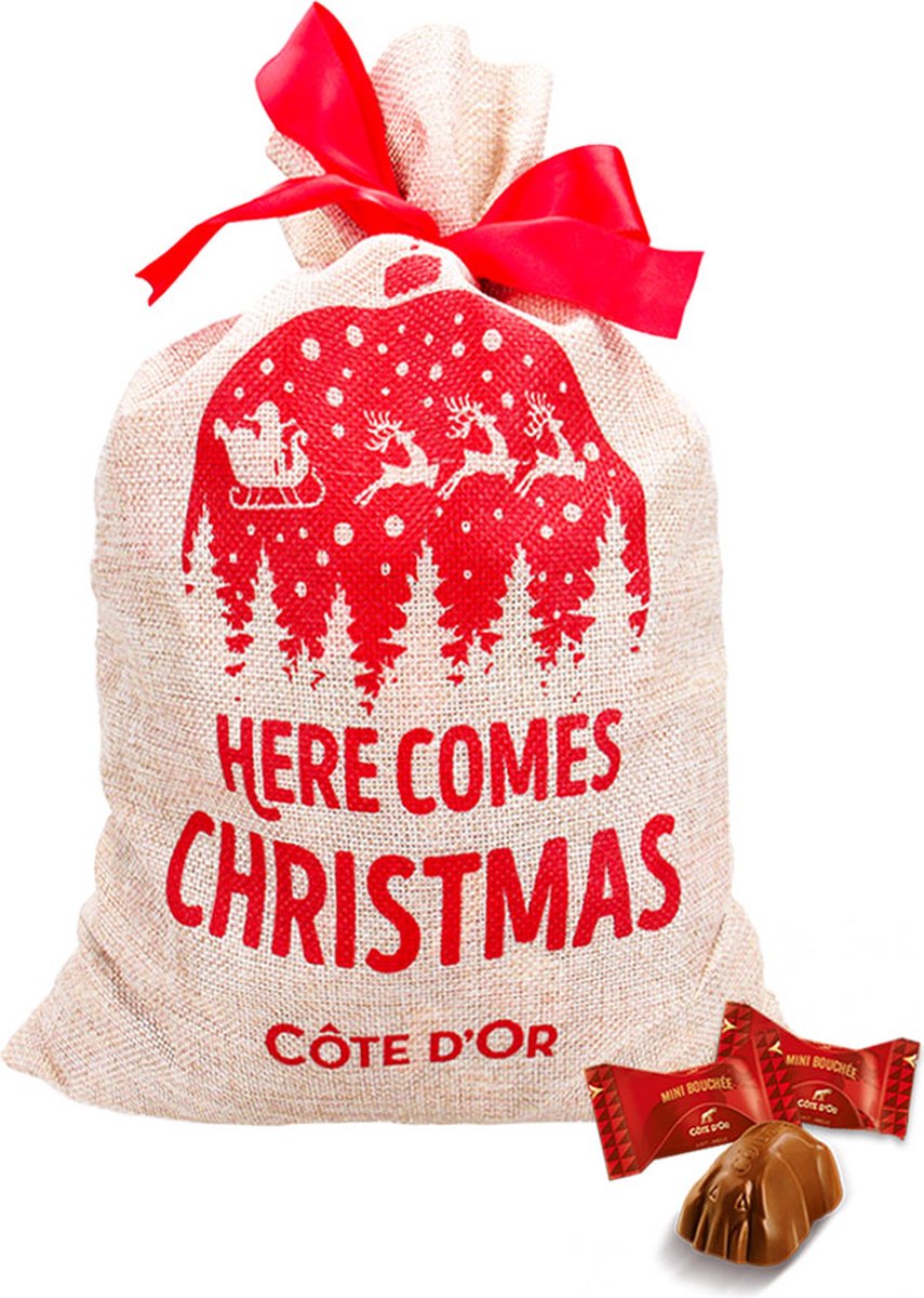 Côte d'Or chocolade Kerst cadeau - Mini Bouchée - ca. 159 stuks - 1500 gram