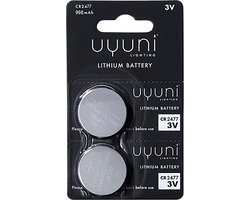 Uyuni lithium knoopcel CR2477 3V 1000mAh 2-pack