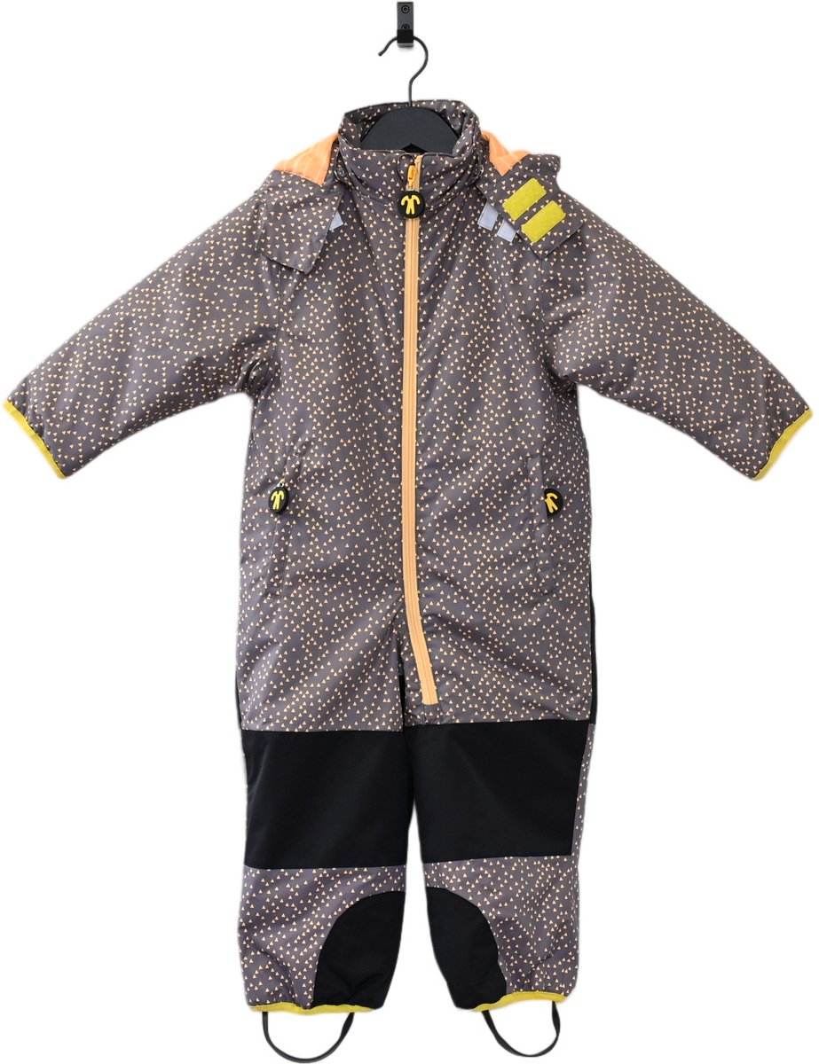 Ducksday Winterpak – Skipak voor kleuter – Sneeuwpak – Snowsuit – Waterdicht & PFAS-vrij – Gerecycled Polyester – – Puck Taupe