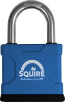 Squire Hangslot - Slot - Slot met Sleutel - Binnen en Buiten - RVS - Messing - ATL52SM - Meerkleurig