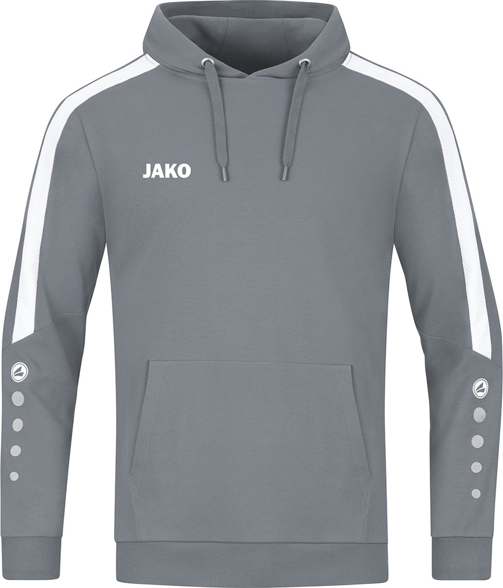 Jako Power Sweater Met Kap Dames - Steengrijs | Maat: 42