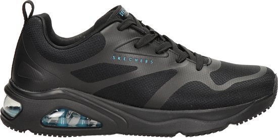 Skechers Tres-Air Uno heren sneaker - Zwart - Maat 45