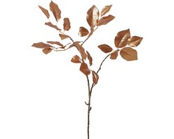 Viv! Home Luxuries Decoratietak - Schefflera - zijden bloem - goud - 84 cm