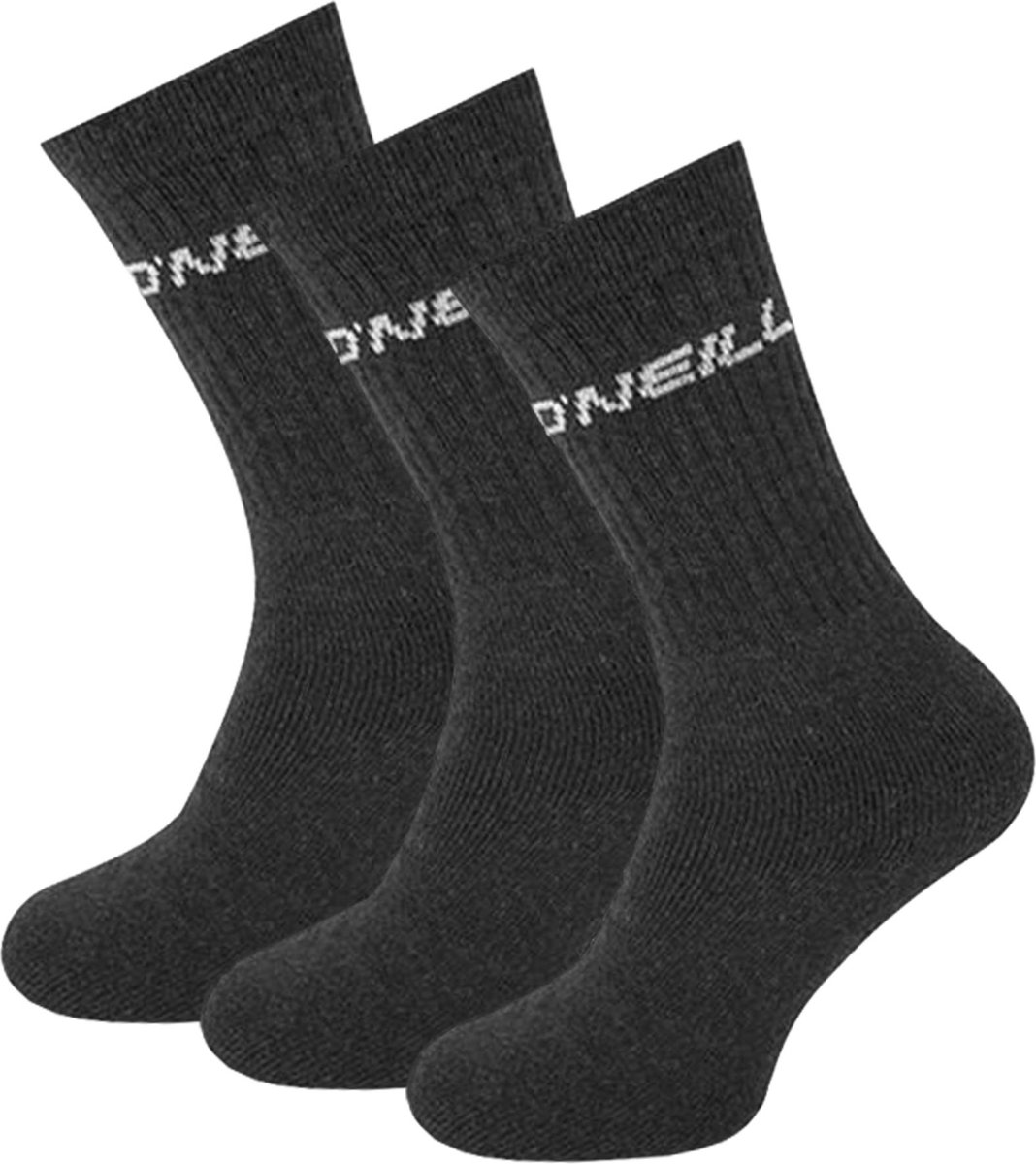O’Neill Sportsokken Unisex 3-Pack Zwart