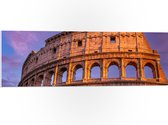 PVC Schuimplaat- Colosseum - Rome - Stad - Gebouw - 90x30 cm Foto op PVC Schuimplaat