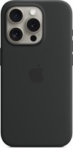Apple Siliconenhoesje met MagSafe voor iPhone 15 Pro - Black