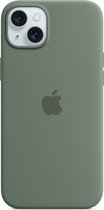 Apple Siliconenhoesje met MagSafe geschikt voor iPhone 15 Plus - Cypress