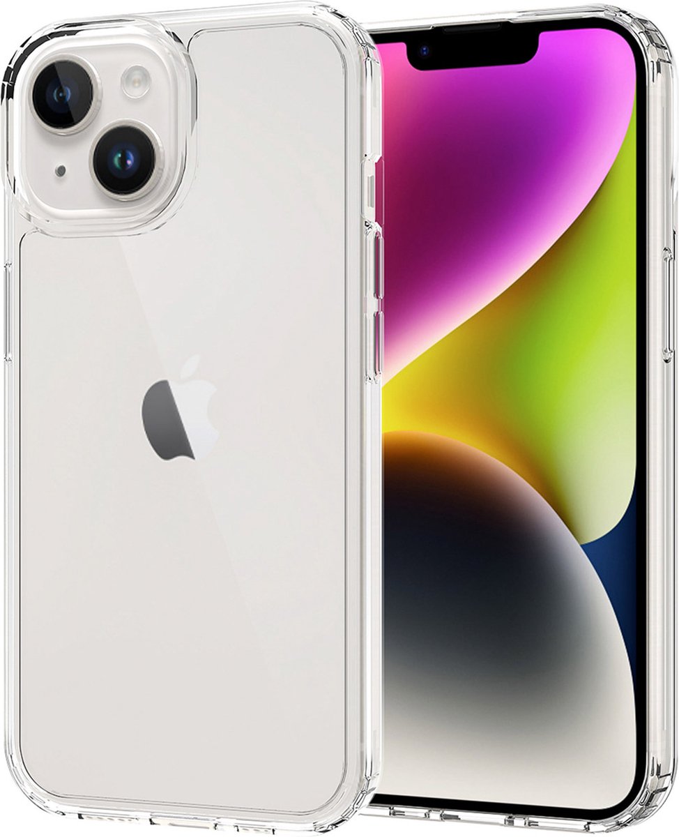 Accezz Hoesje Geschikt voor iPhone 15 Hoesje - Accezz Xtreme Impact Backcover 2.0 - Transparant