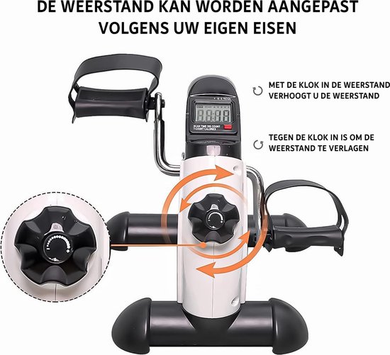 Foto: Bewegingstrainer mini stepper hometrainer fitness lcd