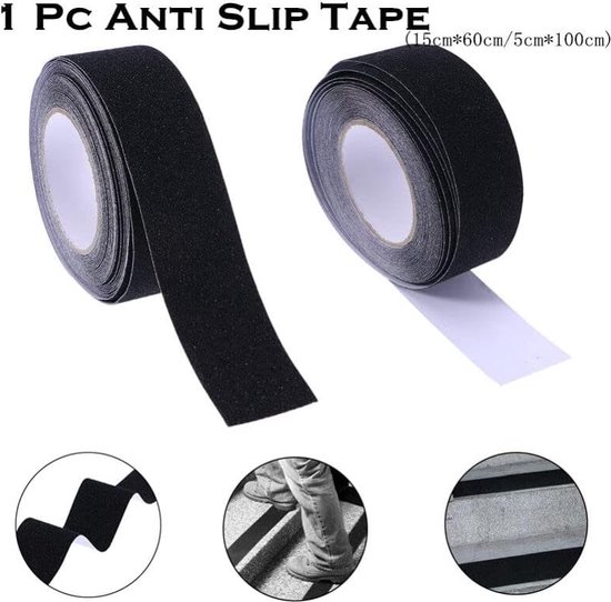Zelfklevende tapes, antisliptape, 10 m, hoge grip, anti-slip band