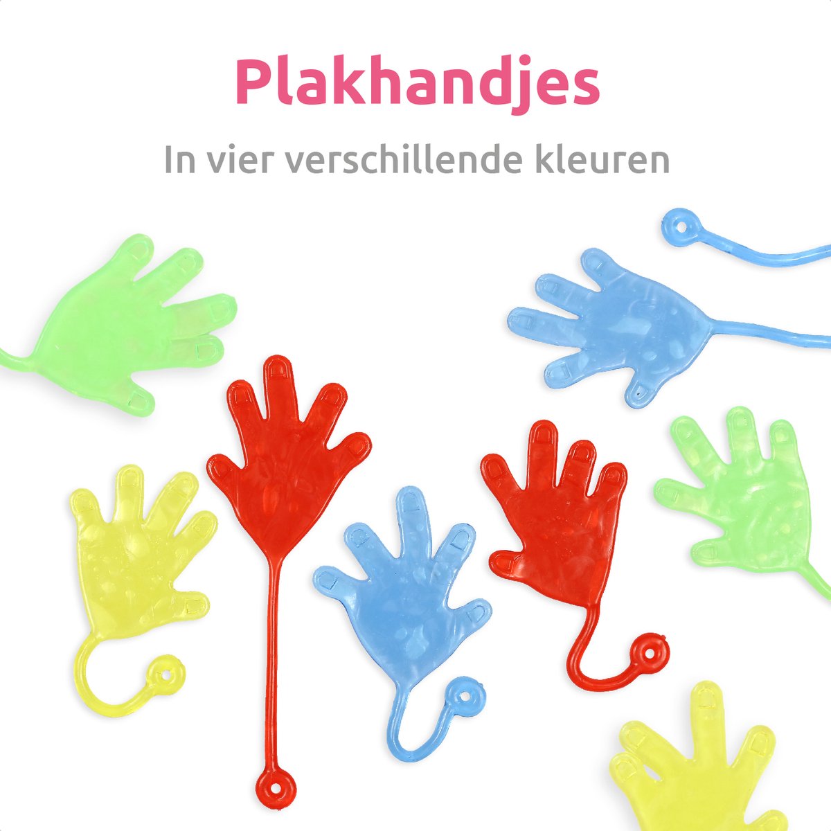 Isa's Friends® - Uitdeelcadeaus Plakhandjes - 50 stuks - Traktatie - Uitdeelcadeautjes voor Kinderen — afbeelding 4