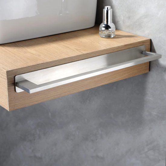 Porte-Serviette Salle De Bain Sans Percage Inoxydable SUS 304 – Adhésif Robuste Pour Cuisine Et Salle De Bain