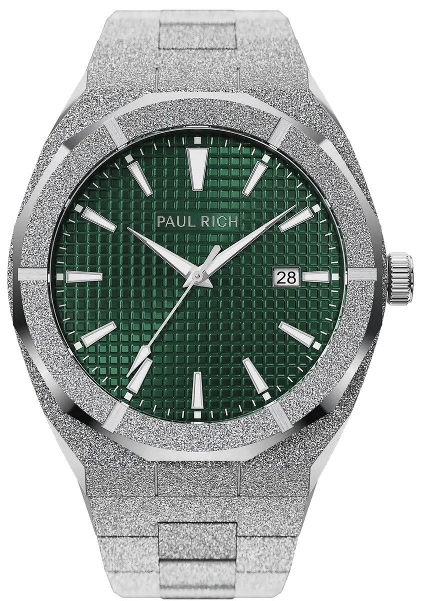Paul Rich Frosted Star Dust Jade Waffle FSD33 horloge