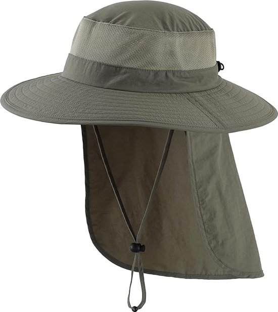 Saaf Bucket Hat - Vissershoedje - Safari Hoed - Festival Outfit - Groen