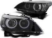 Koplampen - BMW E60/E61 2003-2004 - CCFL HID D2S dual projector - xenon - zwart