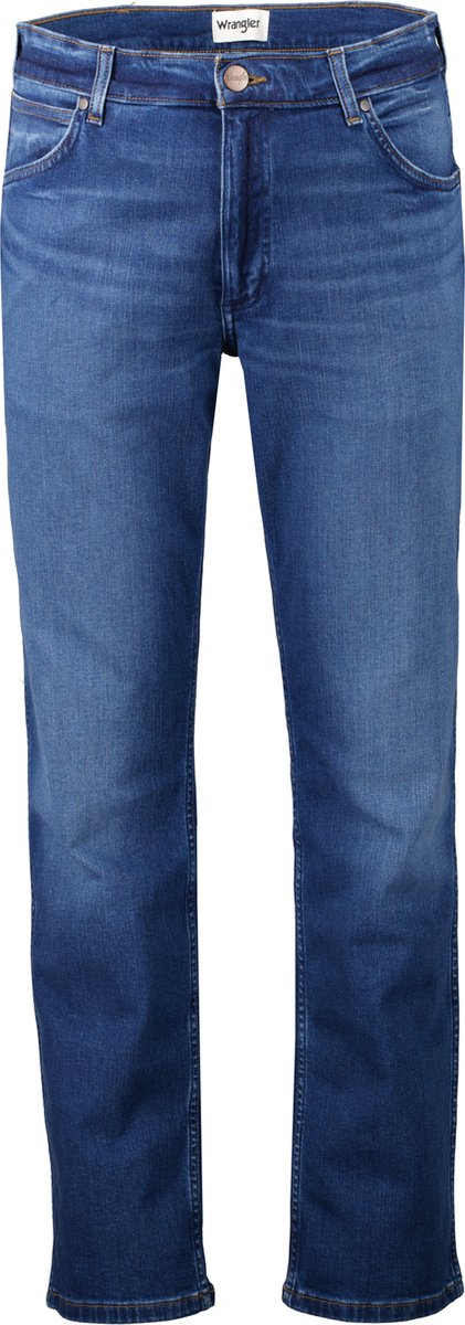 Wrangler Greensboro Heren Jeans X 34 Blauw
