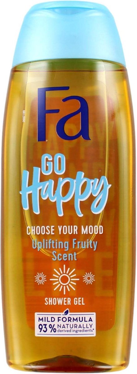 Goedkoopste Fa Choose Your Mood Go Happy Shower Gel - 250 ml