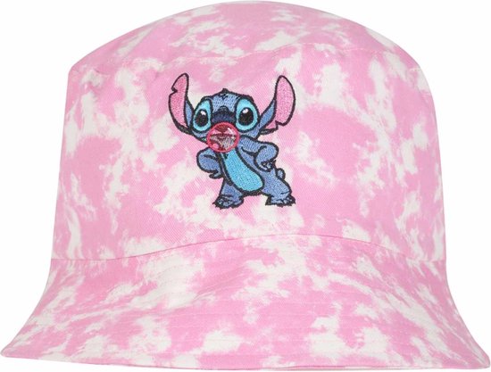 Disney Lilo & Stitch - Tie Dye Bucket hat - Roze