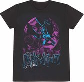 DC Comics Batman - Dark Knight Mens Tshirt - XL - Zwart