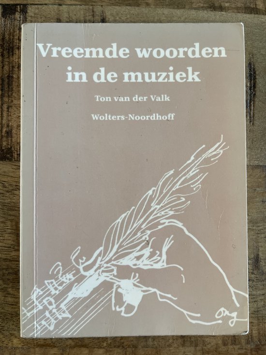 Vreemde woorden in de muziek - cover