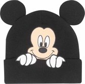 Disney Mickey Mouse - Peeping Mickey Beanie - Zwart