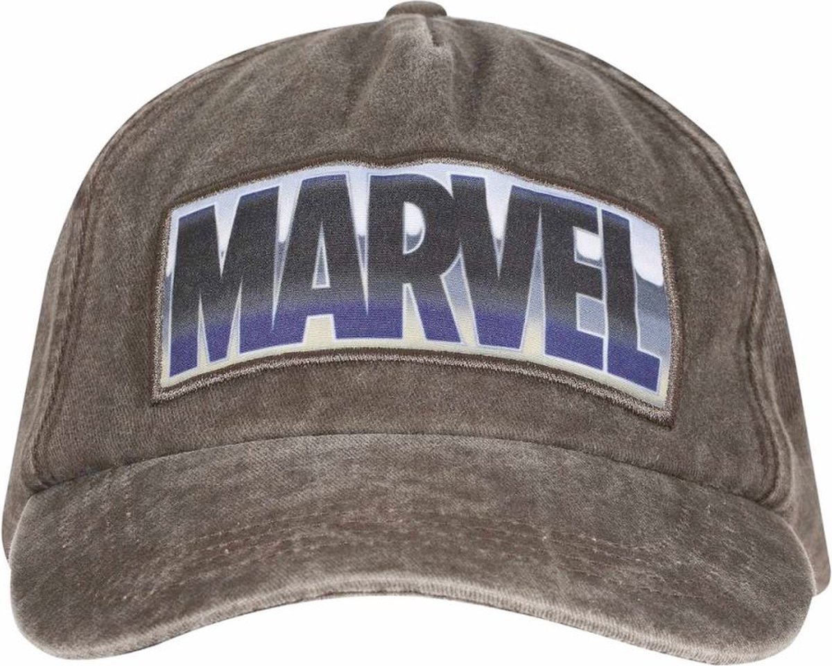 Marvel - Vintage Wash Logo Baseball cap - Bruin