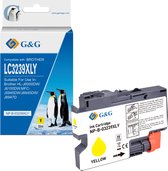 G&G Huismerk LC3239 inktcartridge Alternatief voor Brother LC-3237 LC-3239 Geel hoge capaciteit