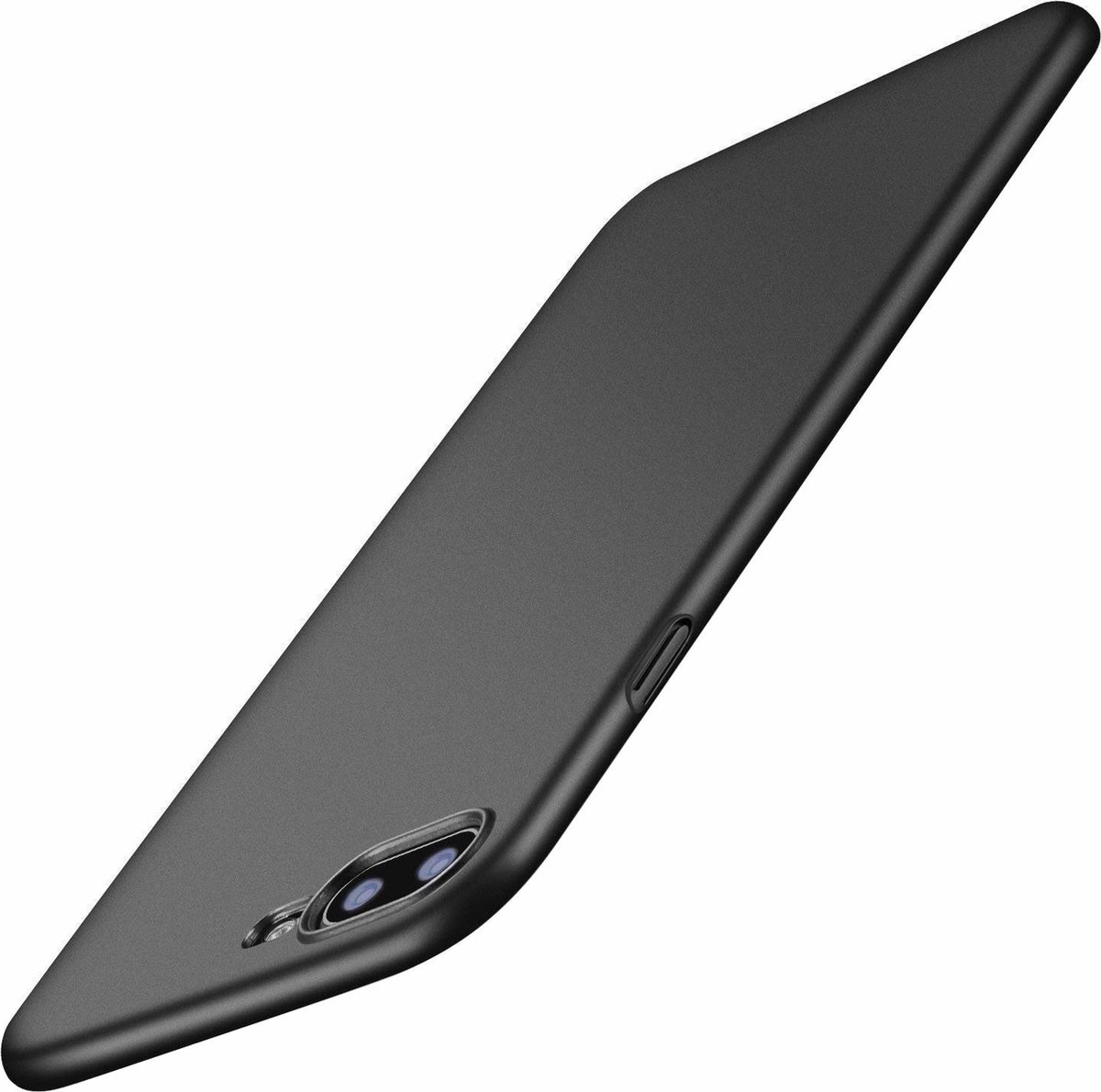 ShieldCase Ultra thin hoesje geschikt voor Apple iPhone 8 Plus / 7 Plus case - hardcover - hardcase - stevig hoesje - optimale bescherming - zwart