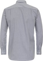 CASA MODA chemise confort fit - sergé - rayé bleu - Repassage facile - Taille de col : 44
