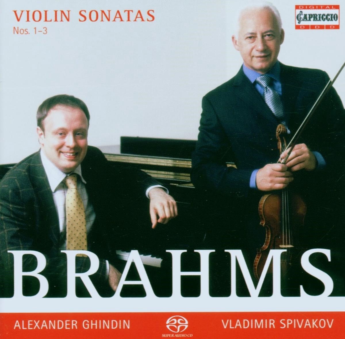 Vladimir Spivakov & Alexander Ghindin - Brahms: Violin Sonatas (SACD)