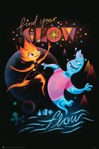 Poster Disney Pixar Elemental Find Your Glow and Flow 61x91,5cm