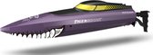Snelle RC speedboot zevenentwintig km p/u tot honderdvijftig meter afstand paars