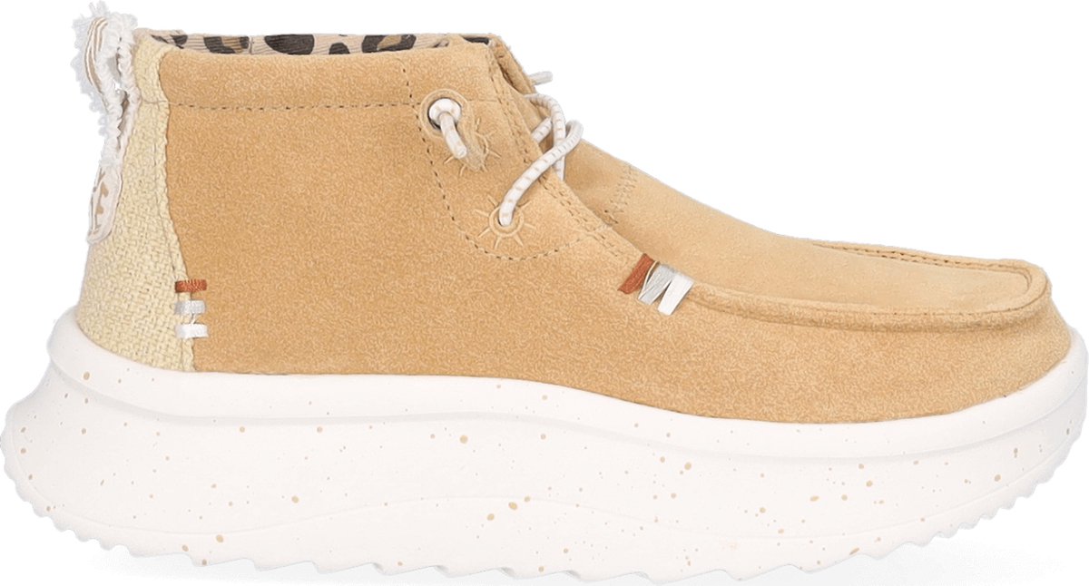HEYDUDE Wendy Peak Apres Coated Twill - Boots - Sneakers hoog - olive/kaki
