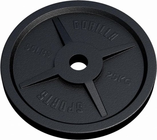 ScSPORTS® Halterschijven set 27,5 kg, Gewichten, Gietijzer, 30 mm