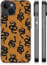 Dierenprint Telefoonhoesje Geschikt voor iPhone 15 Plus Snakes
