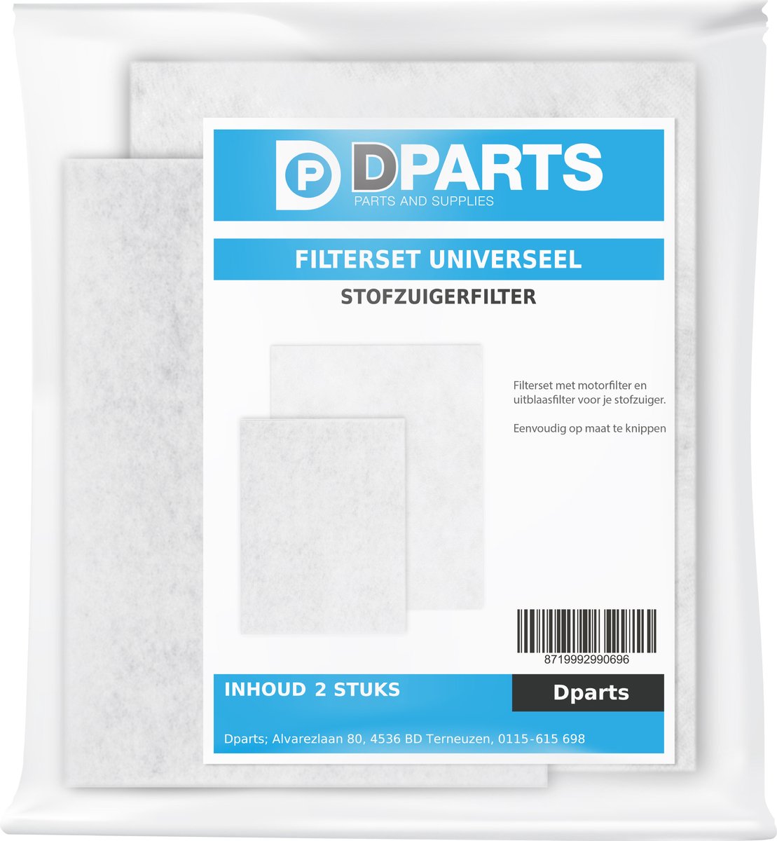 DEGG Filterset compatibel met Philips PowerPro Compact, vervangt FC9331 DEGG Filterset compatibel met Philips PowerPro Compact, vervangt FC9331
