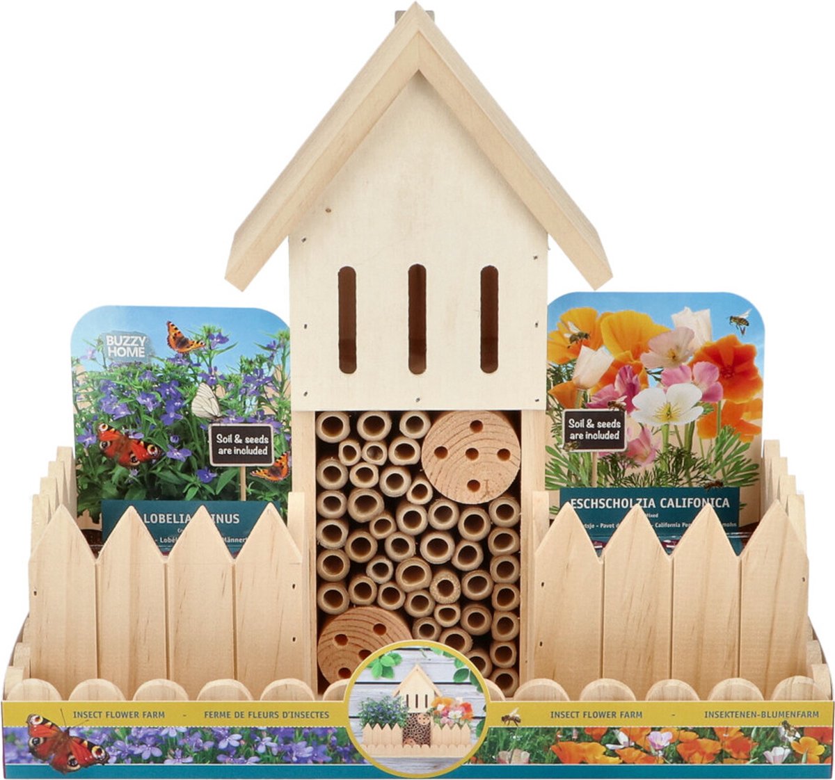Bûten Home Insecten-Bloemboerderij met Bloemenzaad