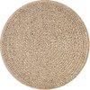 Naturel | Marron | Motif cercle Goud