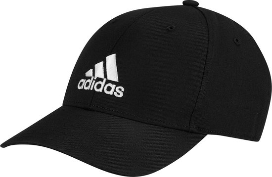adidas - Baseball Cap Cotton - Zwarte Pet - Woman - Zwart