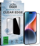 Geschikt voor Eiger Mountain Glass Edge Apple iPhone 15 Plus Screen Protector