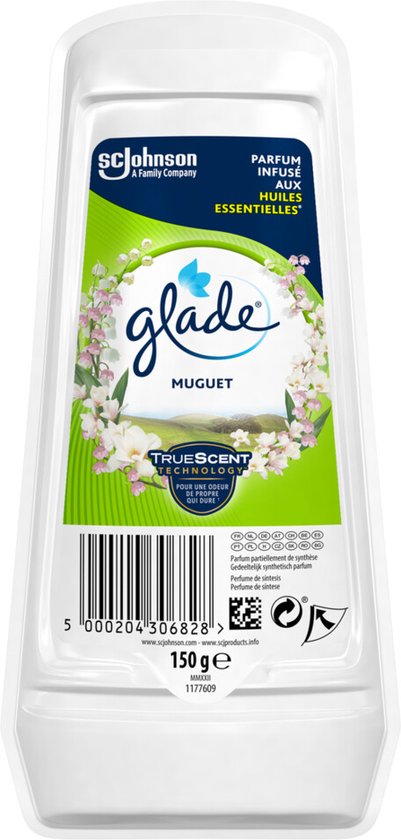 Glade Gel Muguet - Luchtverfrisser - 8 x 150G - Glade