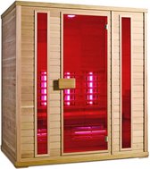 Novum Health Company 7 - Vierpersoons infrarood sauna - met DUO stralers