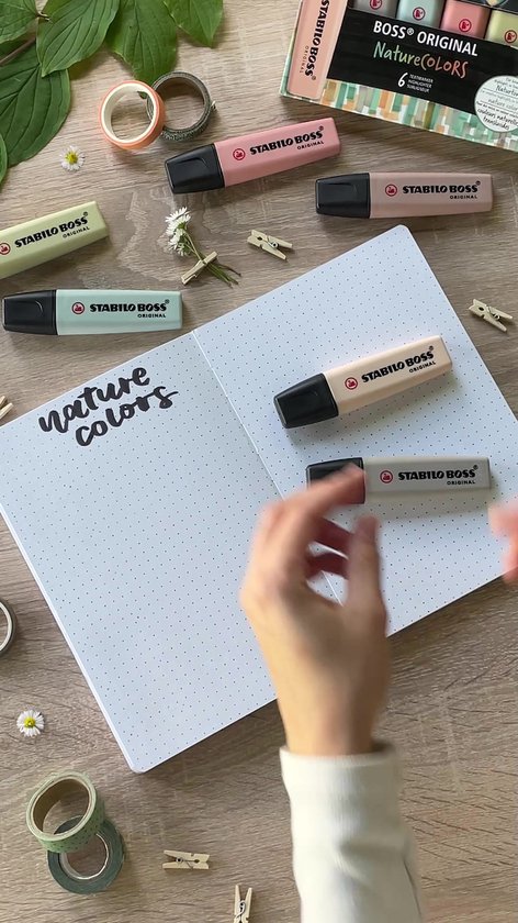 STABILO BOSS ORIGINAL - Markeerstift - Warm Grijs - Doos 10 stuks