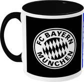 Tasse Bayern Munich - Logo - Tasse à café - Munich - UEFA - Champions League - Voetbal - Coupe - Tasse à café - Tasse à thé - Zwart - Édition Limited