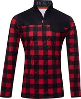 Gareth & Lucas Skipully The Thirty-Six - Homme M - 100 % polyester recyclé - Chemise de sport intermédiaire - Sports d'hiver