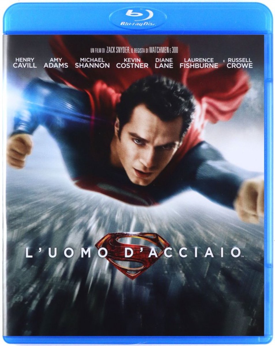Warner Bros The Man of Steel Blu-ray Italiaans