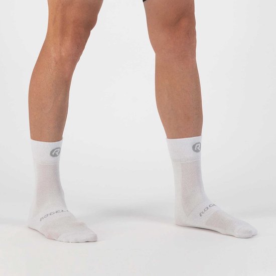Rogelli Core 3-pack Fietssokken - Heren - Wit - Maat 44-47 van Merkloos — afbeelding 2