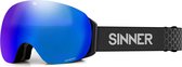 Sinner Avon Skibril - mat zwart - incl 2 lenzen - One size